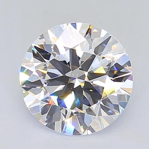 2.58ct D VVS2 Rare Carat Ideal Cut Round Lab Grown Diamond
