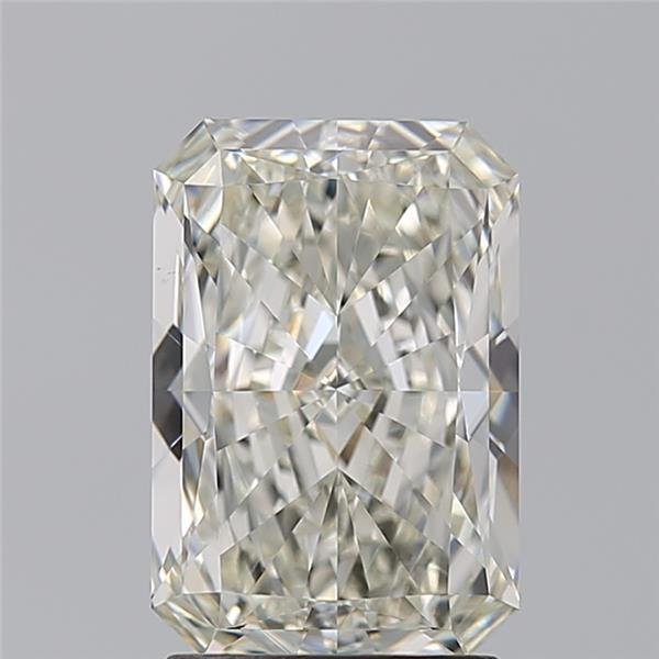 2.21ct J VS2 Rare Carat Ideal Cut Radiant Diamond