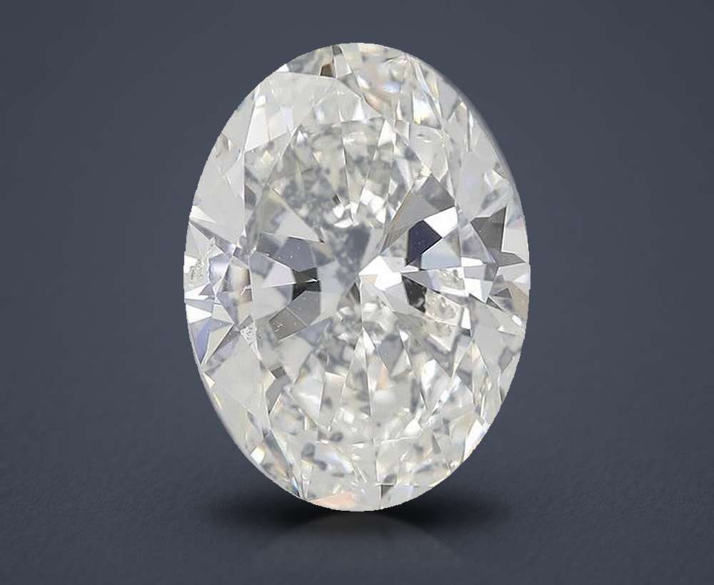 3.02 Carat Oval Natural Diamond