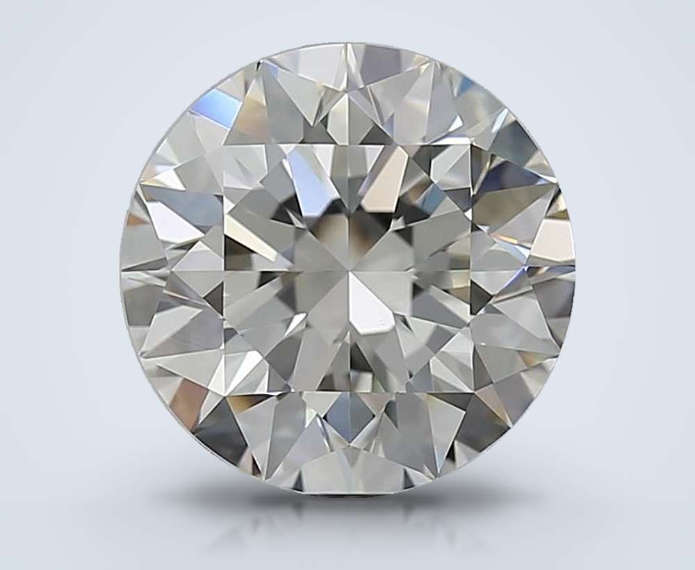 3.01 Carat Round Natural Diamond