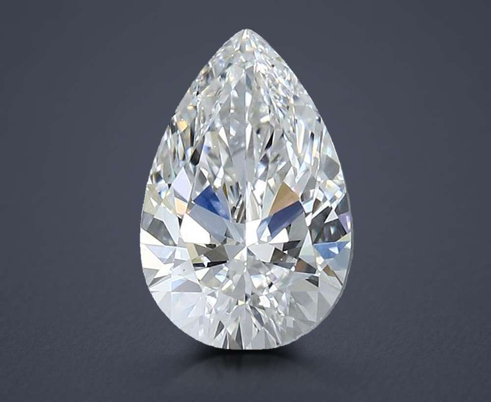 2.01 Carat Pear Lab Diamond