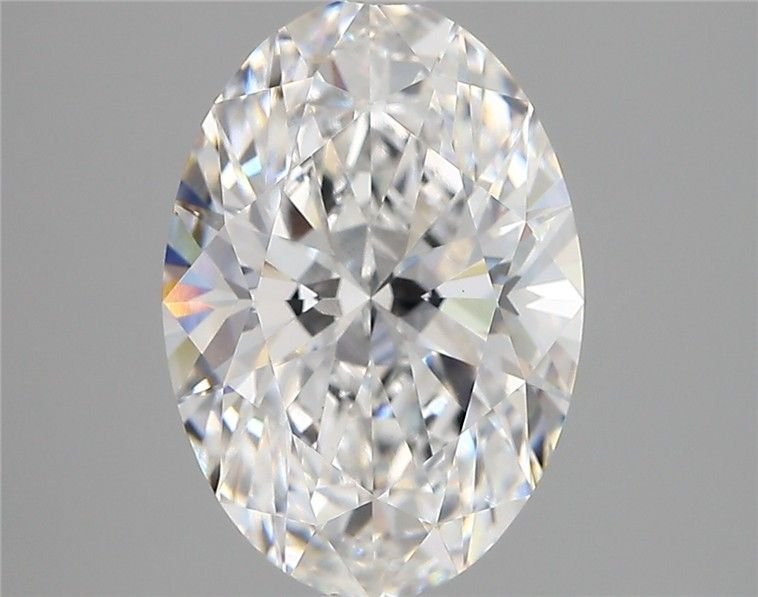 3.82 Carat Oval Lab Diamond