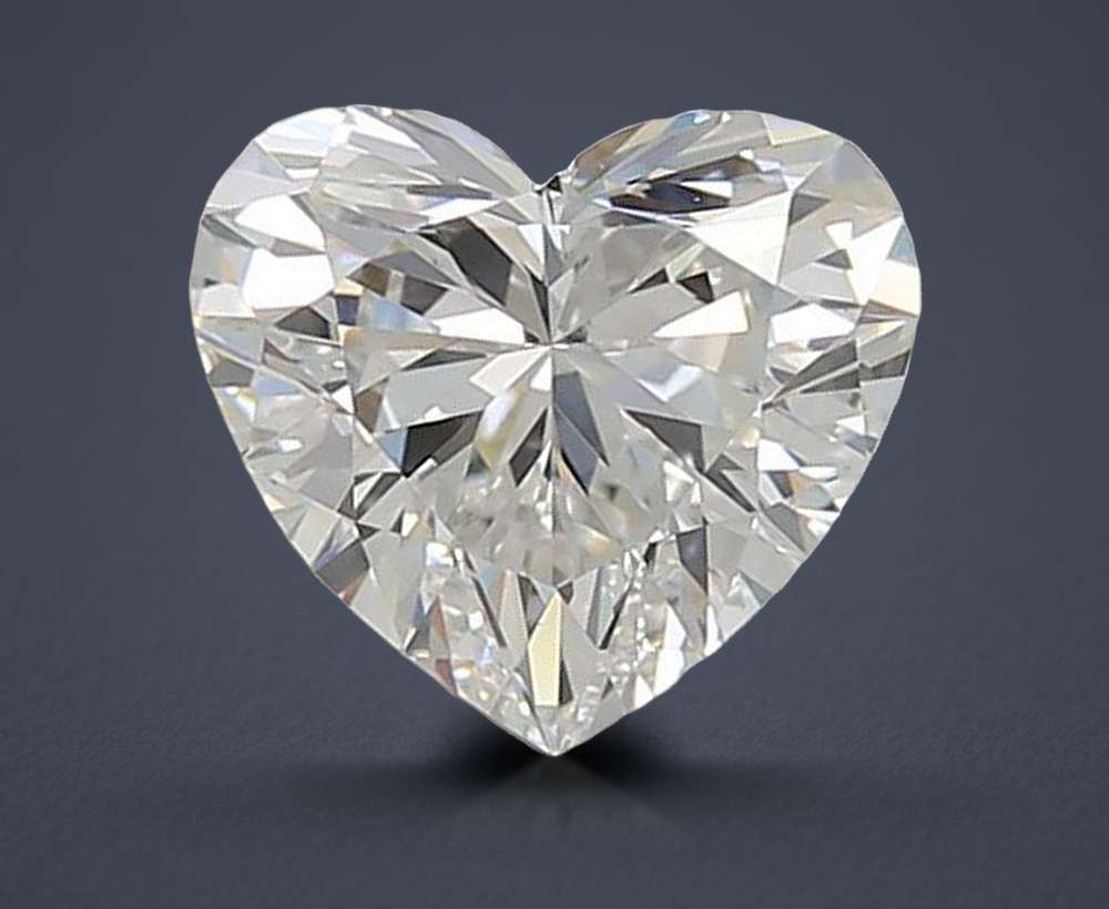 1.71 Carat Heart Lab Diamond