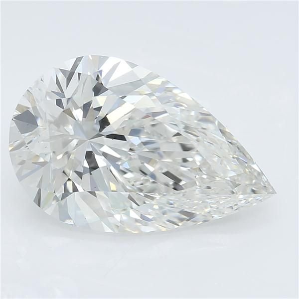 2.85ct G VS1 Rare Carat Ideal Cut Pear Lab Grown Diamond