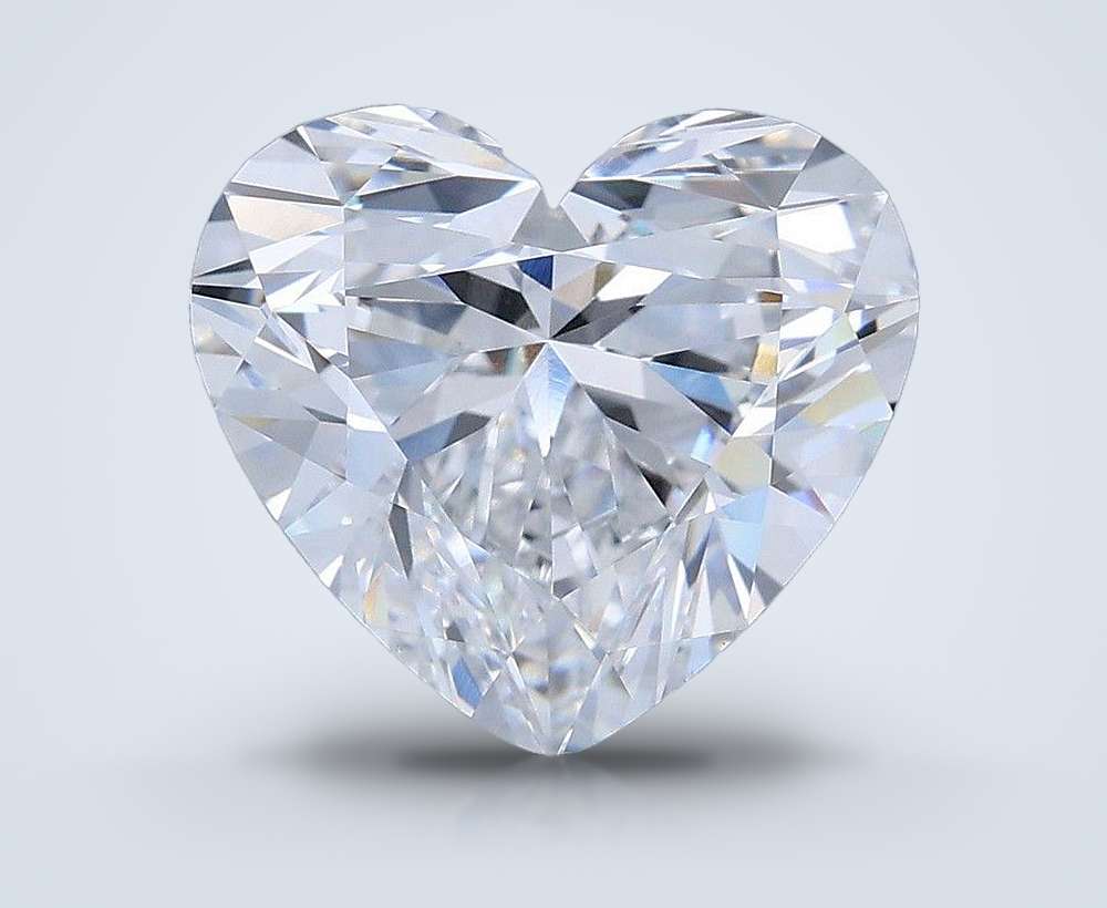 4.70 Carat Heart Lab Diamond