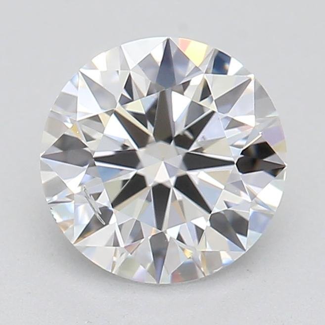 0.72ct D SI1 Rare Carat Ideal Cut Round Lab Grown Diamond