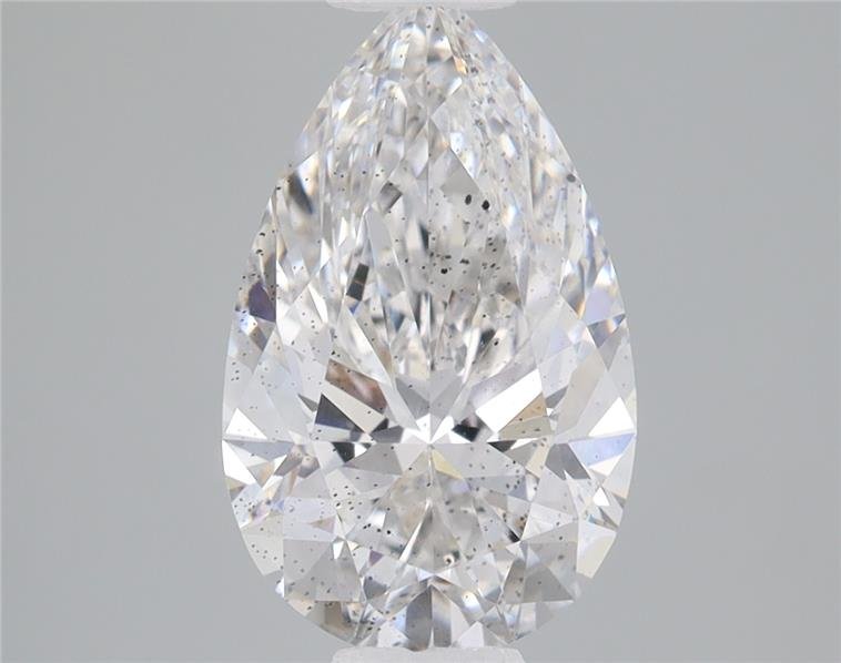 1.65ct F SI2 Rare Carat Ideal Cut Pear Lab Grown Diamond