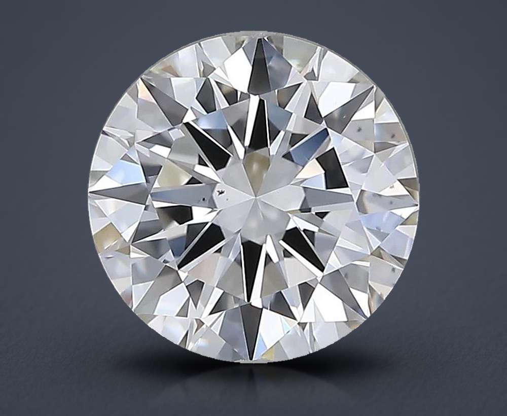 2.50 Carat Round Natural Diamond