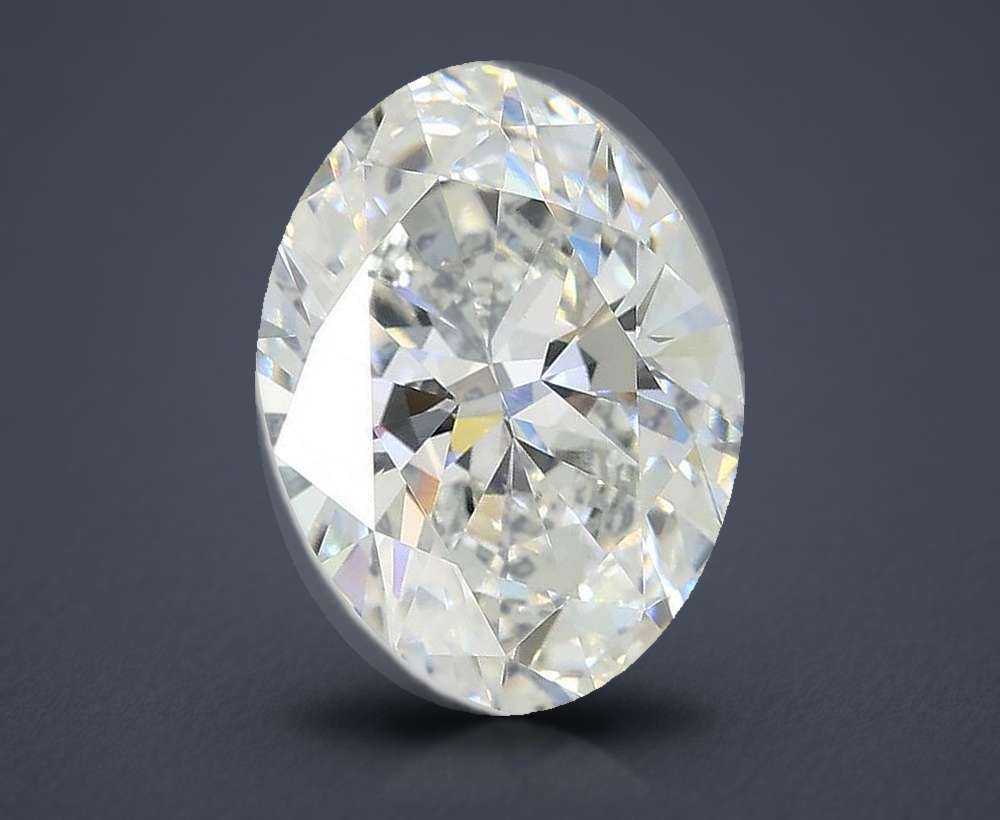 2.03 Carat Oval Lab Diamond