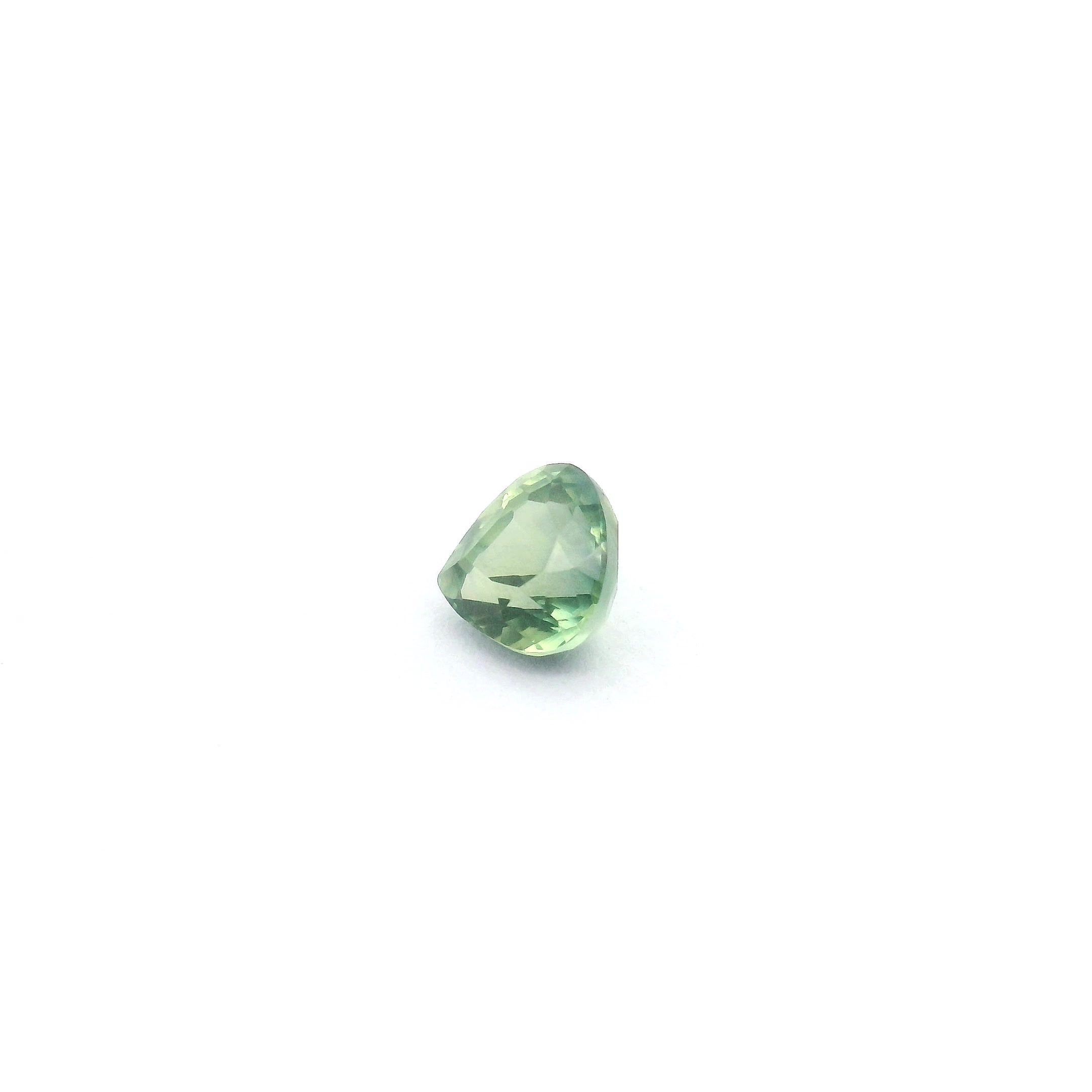 0.47 Carat Green Pear Sapphire
