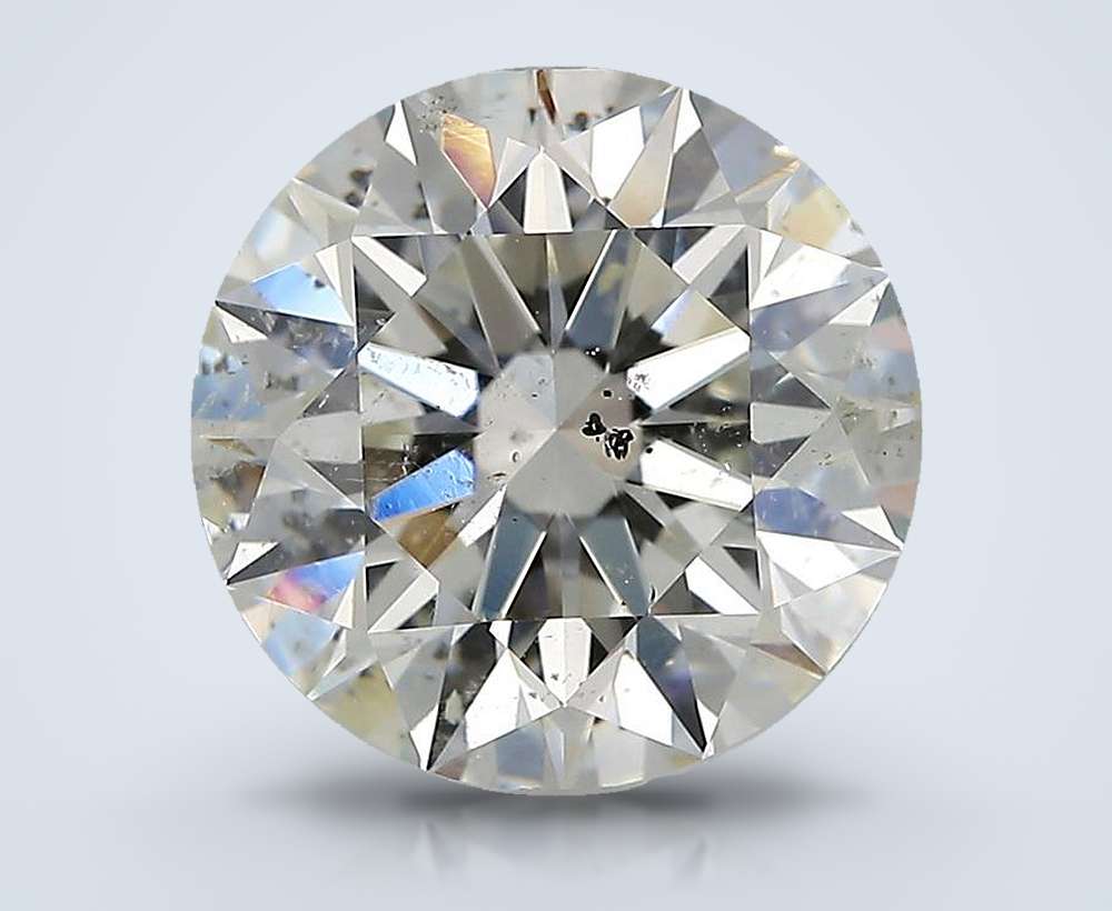 3.00 Carat Round Natural Diamond