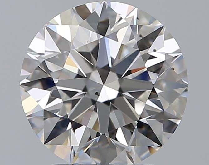 2.61ct E SI1 Excellent Cut Round Diamond