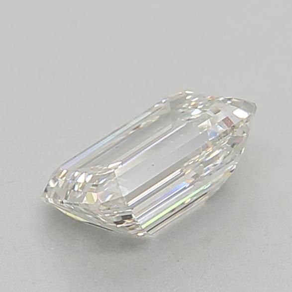 1.58ct F VS2 Rare Carat Ideal Cut Emerald Lab Grown Diamond