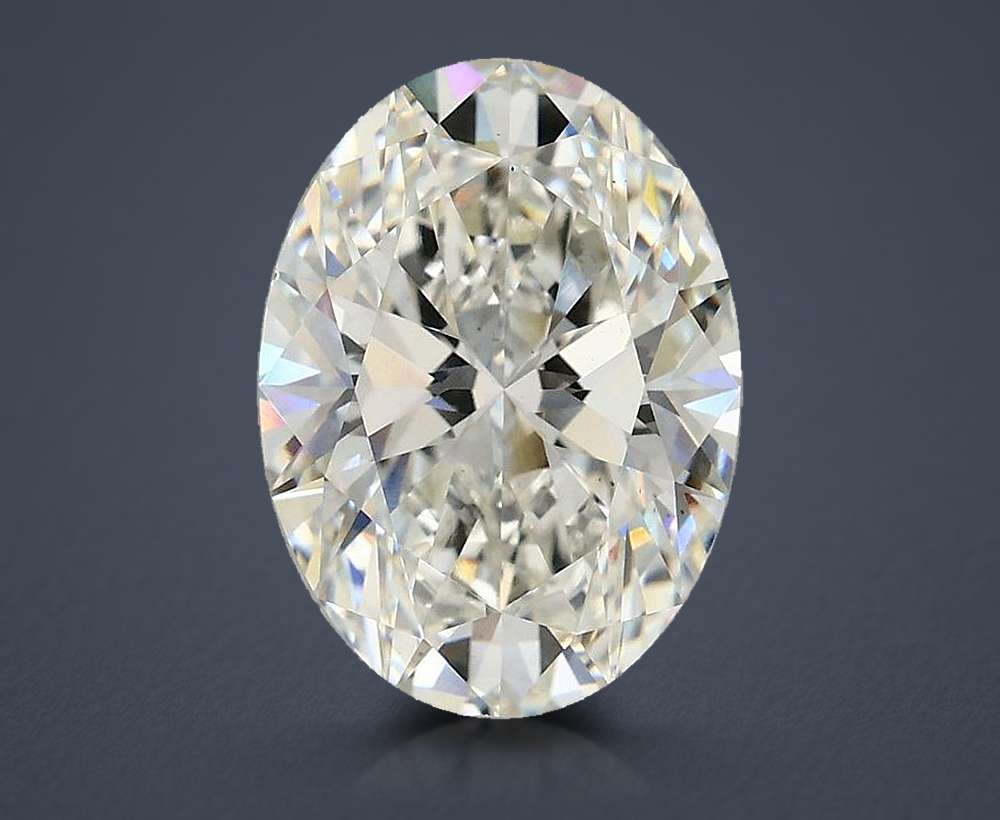 3.53 Carat Oval Lab Diamond