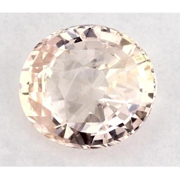 3.12 Carat Pink Oval Sapphire
