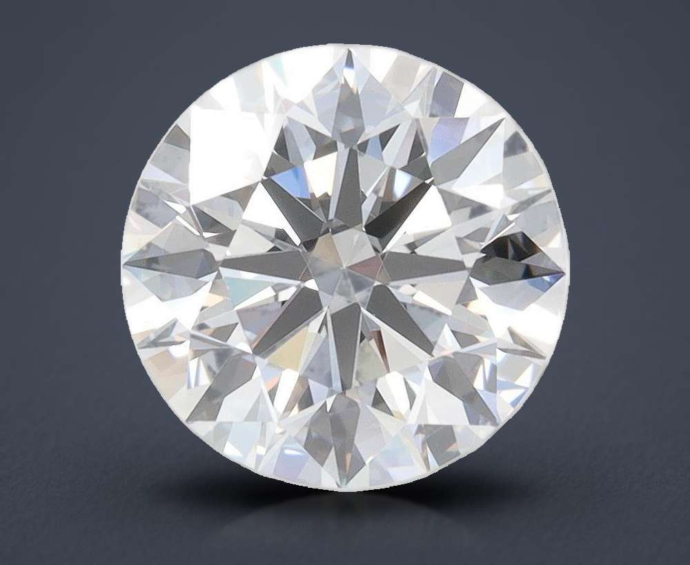 3.40 Carat Round Lab Diamond
