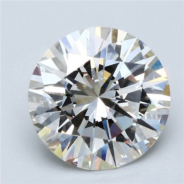 5.06ct K VS1 Very Good Cut Round Diamond