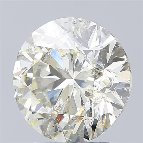 3.01ct I SI2 Very Good Cut Round Diamond