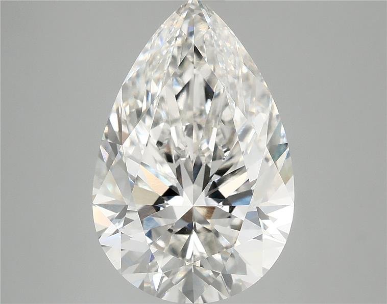 5.70 Carat Pear Lab Diamond