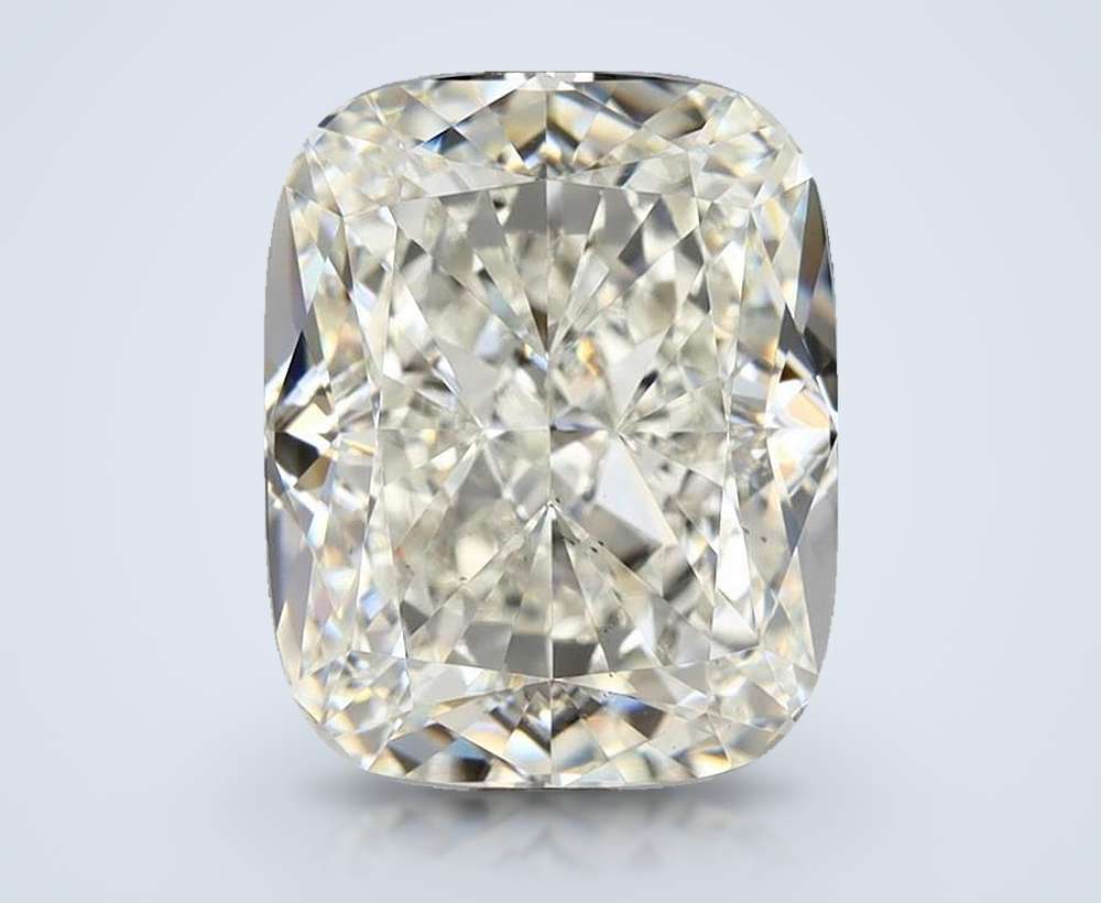 3.74 Carat Cushion Natural Diamond