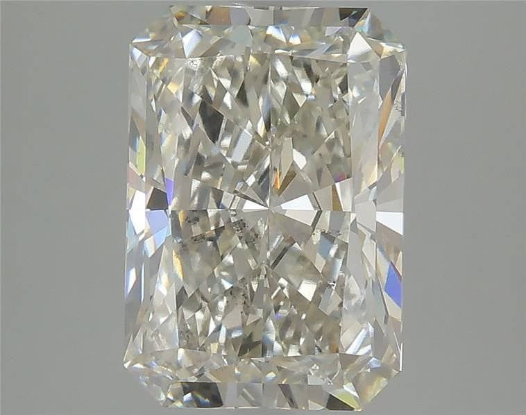 3.87ct H SI1 Rare Carat Ideal Cut Radiant Lab Grown Diamond