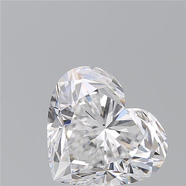 3.73ct E SI1 Rare Carat Ideal Cut Heart Diamond