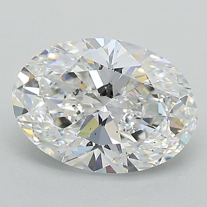 1.51ct D VS2 Rare Carat Ideal Cut Oval Lab Grown Diamond