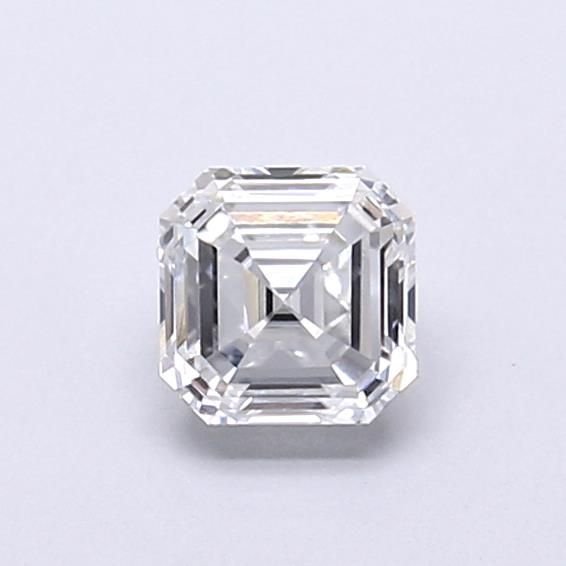0.63ct D VVS2 Very Good Cut Asscher Lab Grown Diamond