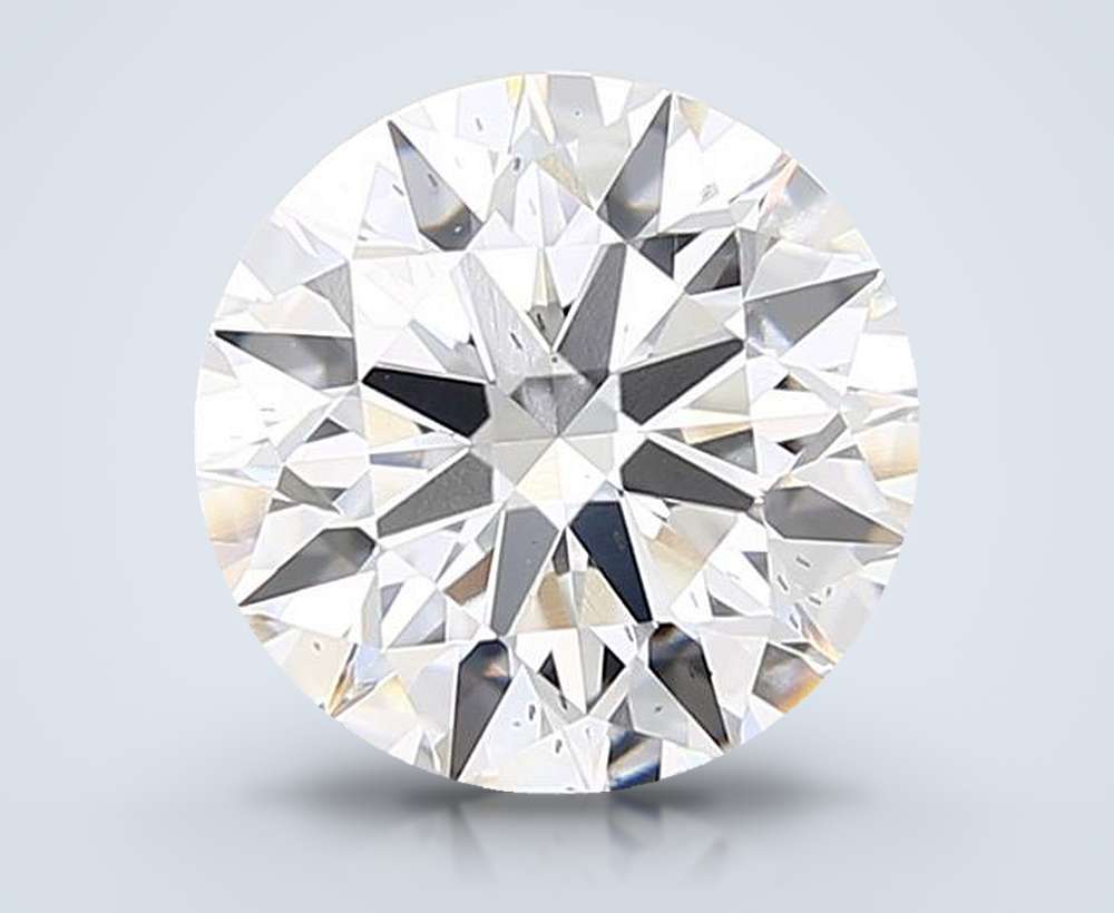 3.07 Carat Round Lab Diamond