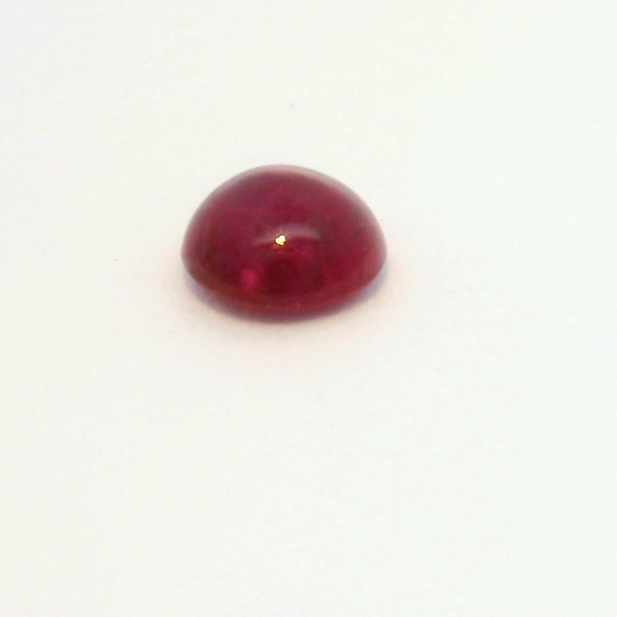 0.40 Carat Red Round Ruby