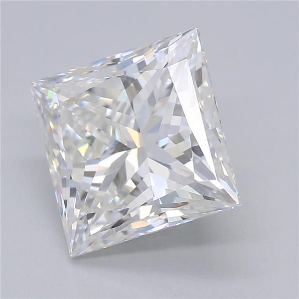 2.54ct E VS1 Rare Carat Ideal Cut Princess Lab Grown Diamond