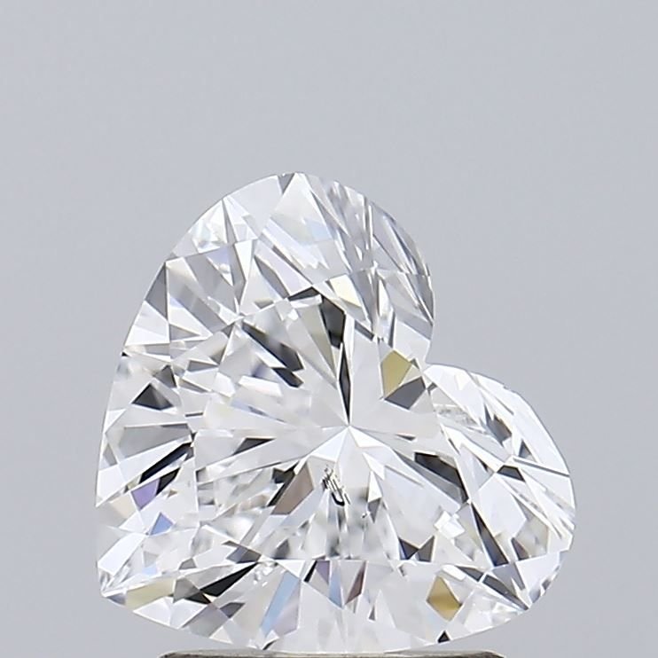 1.72ct D SI1 Rare Carat Ideal Cut Heart Lab Grown Diamond