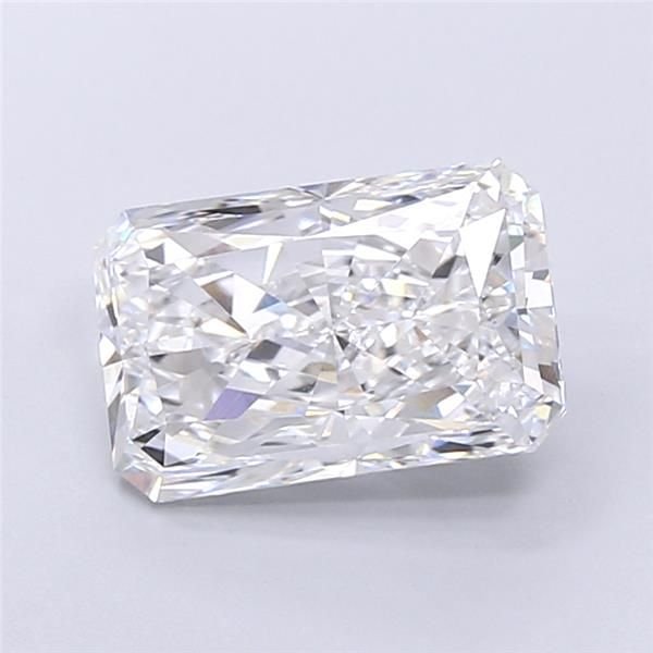 4.50ct D VVS2 Very Good Cut Radiant Lab Grown Diamond