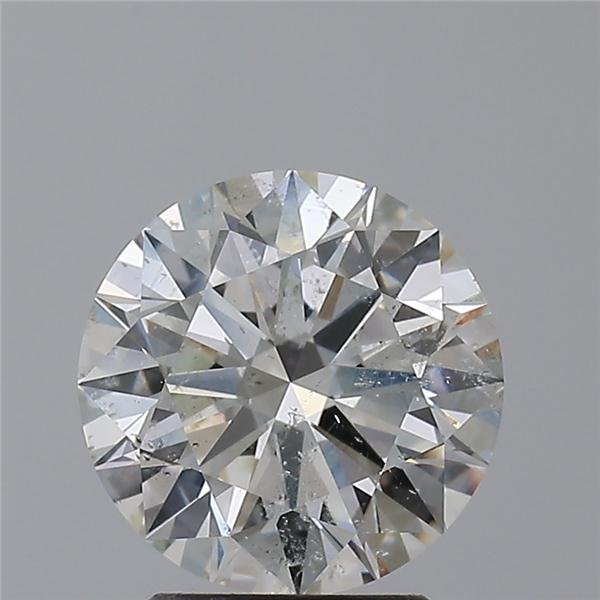 2.36ct H SI2 Rare Carat Ideal Cut Round Diamond