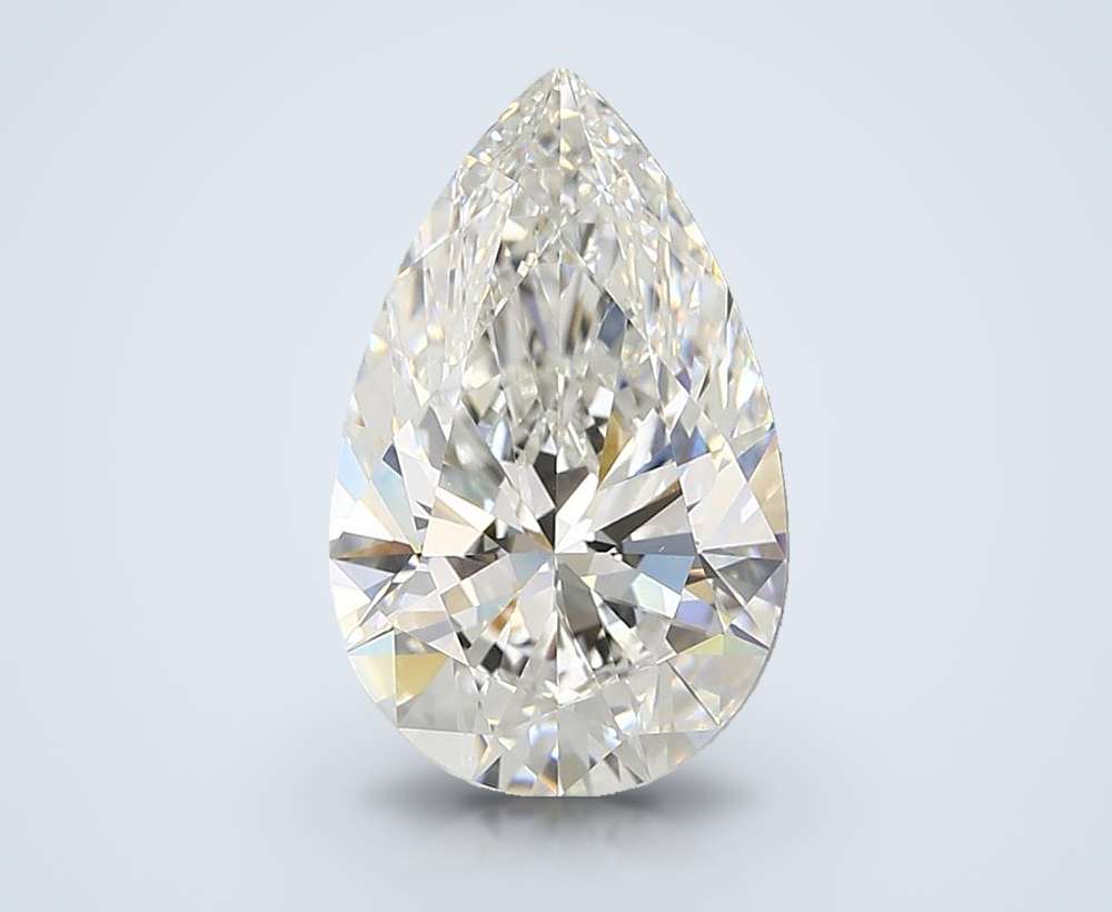 5.08 Carat Pear Lab Diamond