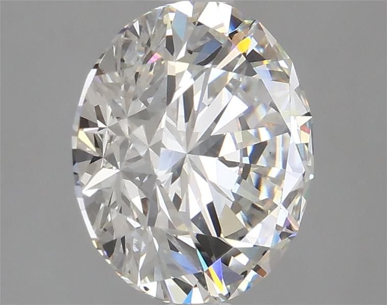 3.34ct G VS2 Rare Carat Ideal Cut Round Lab Grown Diamond