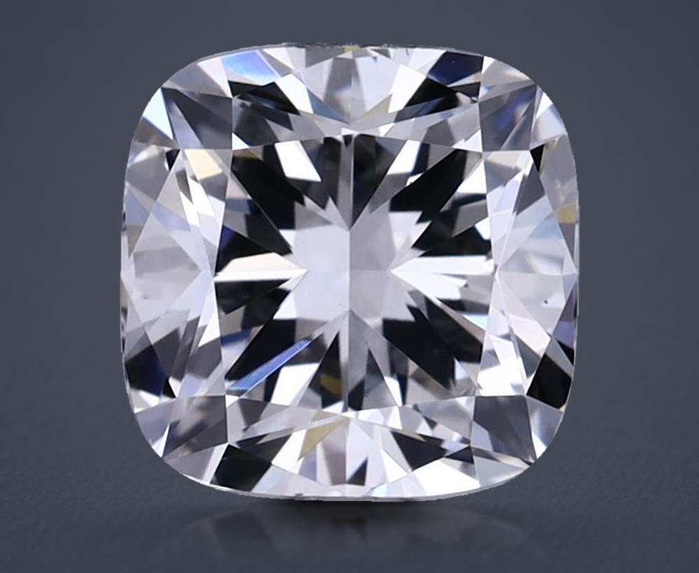 1.62 Carat Cushion Lab Diamond