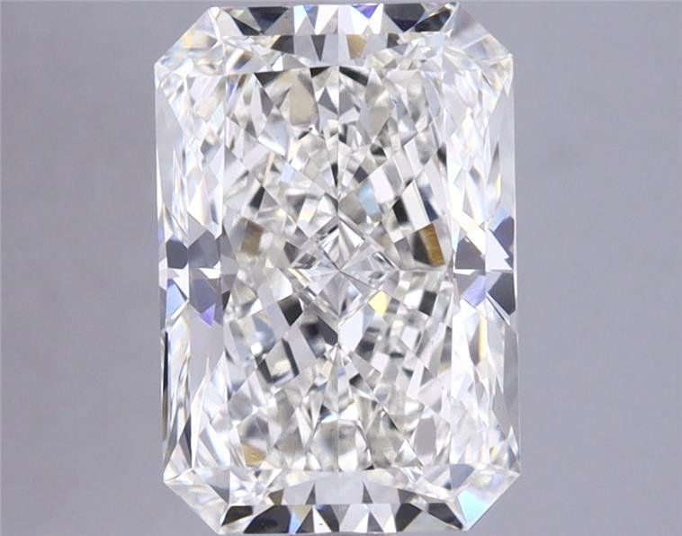 3.14ct H VS1 Rare Carat Ideal Cut Radiant Lab Grown Diamond