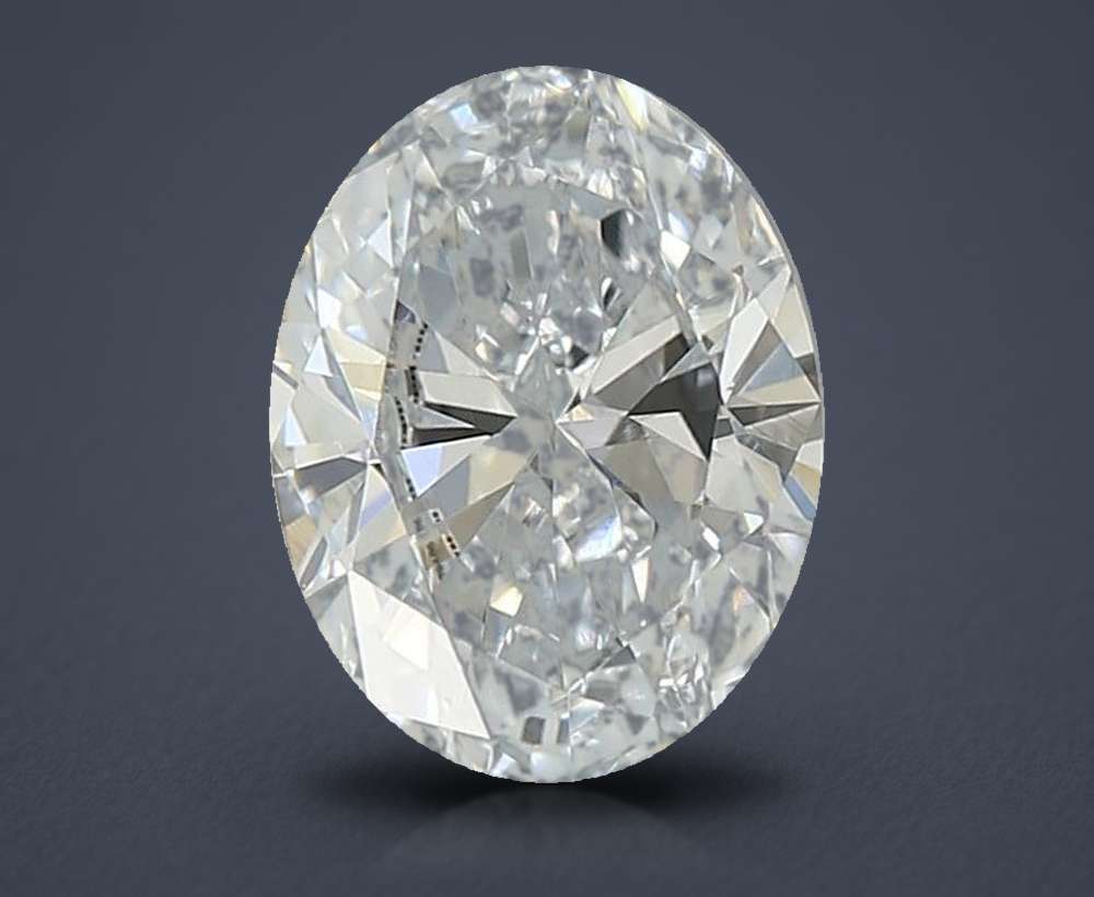 0.61 Carat Oval Lab Diamond
