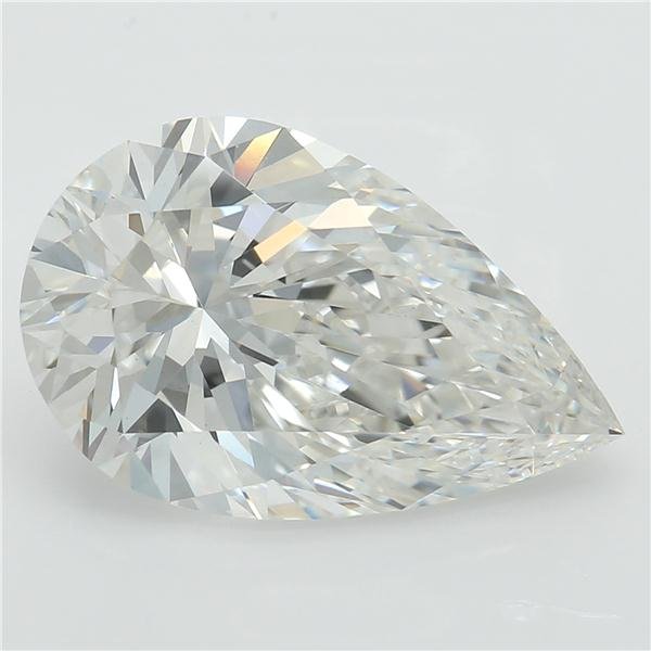 2.81ct G VS1 Rare Carat Ideal Cut Pear Lab Grown Diamond