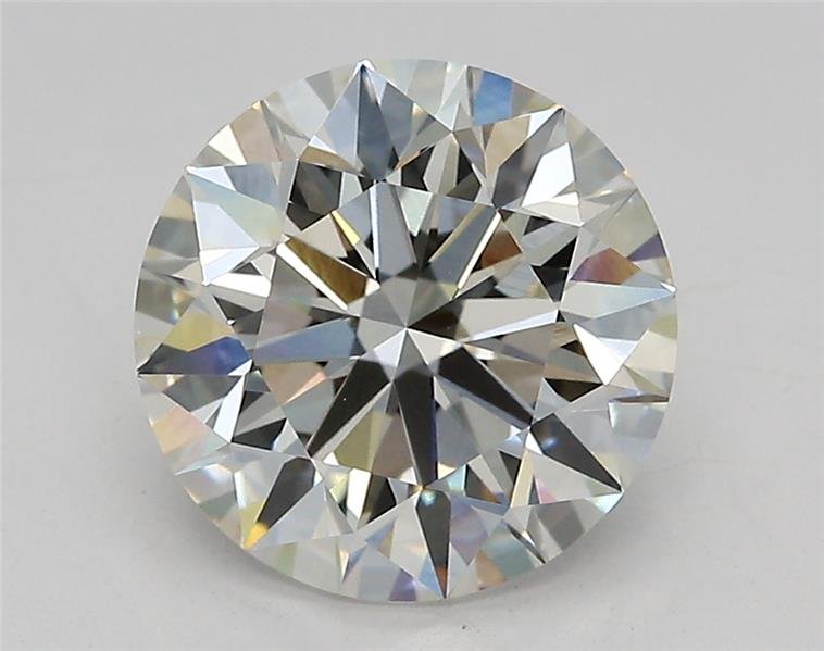 2.52ct G VVS2 Rare Carat Ideal Cut Round Lab Grown Diamond