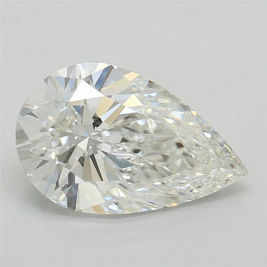 1.51ct E VVS2 Rare Carat Ideal Cut Pear Lab Grown Diamond