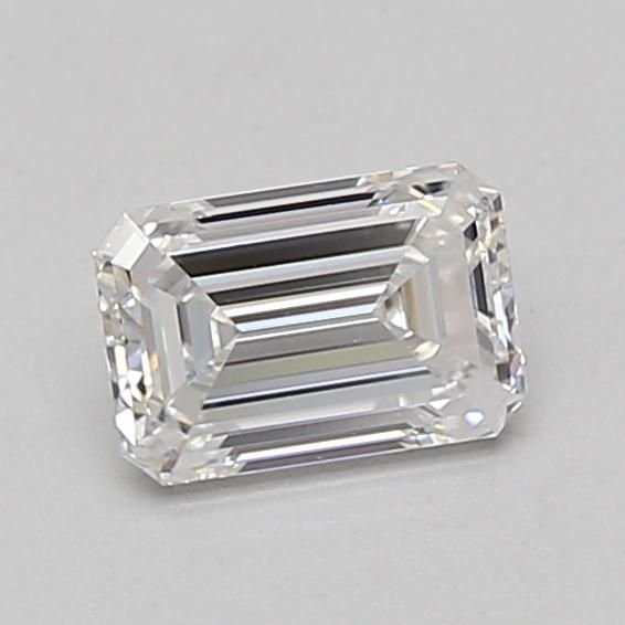 0.81ct D VVS2 Rare Carat Ideal Cut Emerald Lab Grown Diamond