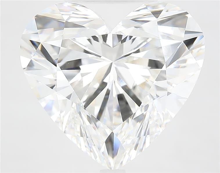 11.05ct F VS1 Rare Carat Ideal Cut Heart Lab Grown Diamond