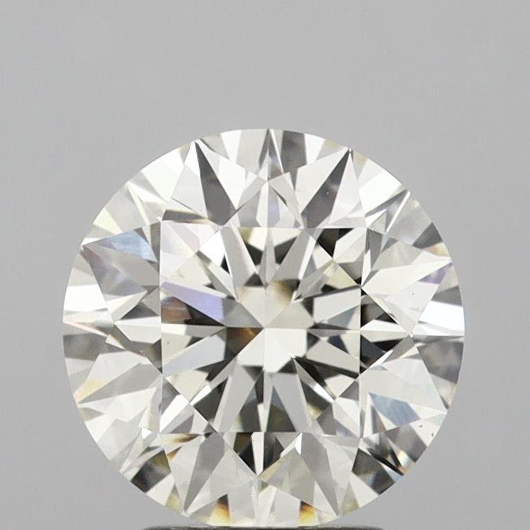 3.05ct K VS1 Very Good Cut Round Lab Grown Diamond