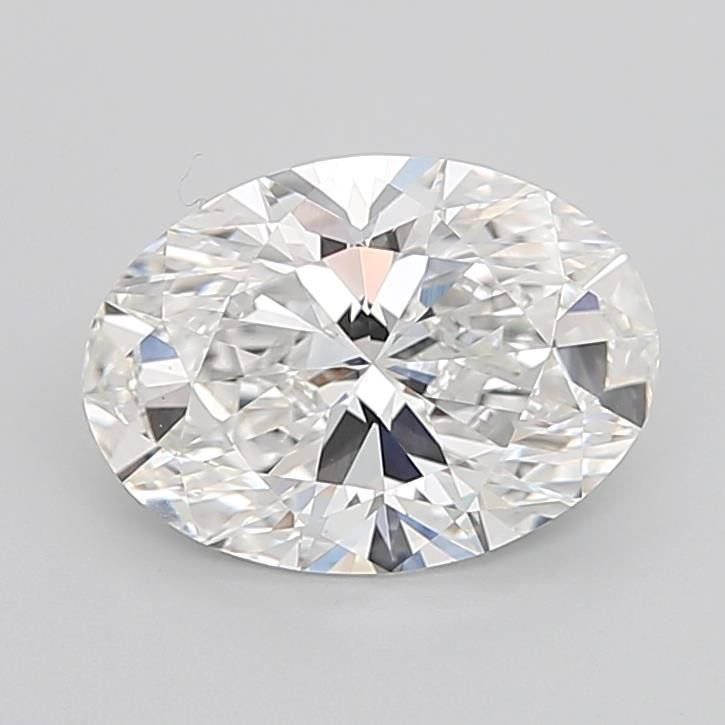 5.03ct E VVS2 Rare Carat Ideal Cut Oval Lab Grown Diamond