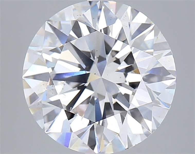 4.51ct G SI1 Rare Carat Ideal Cut Round Lab Grown Diamond