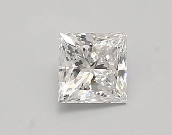 0.71ct D VVS1 Rare Carat Ideal Cut Princess Lab Grown Diamond