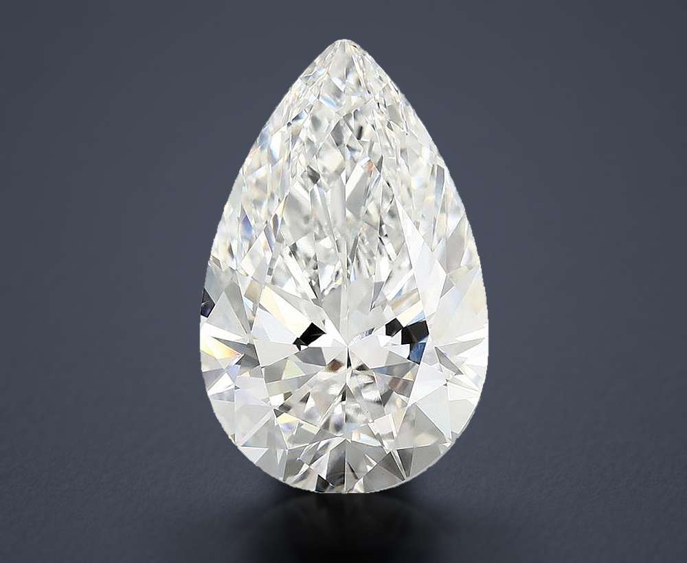 7.99 Carat Pear Lab Diamond