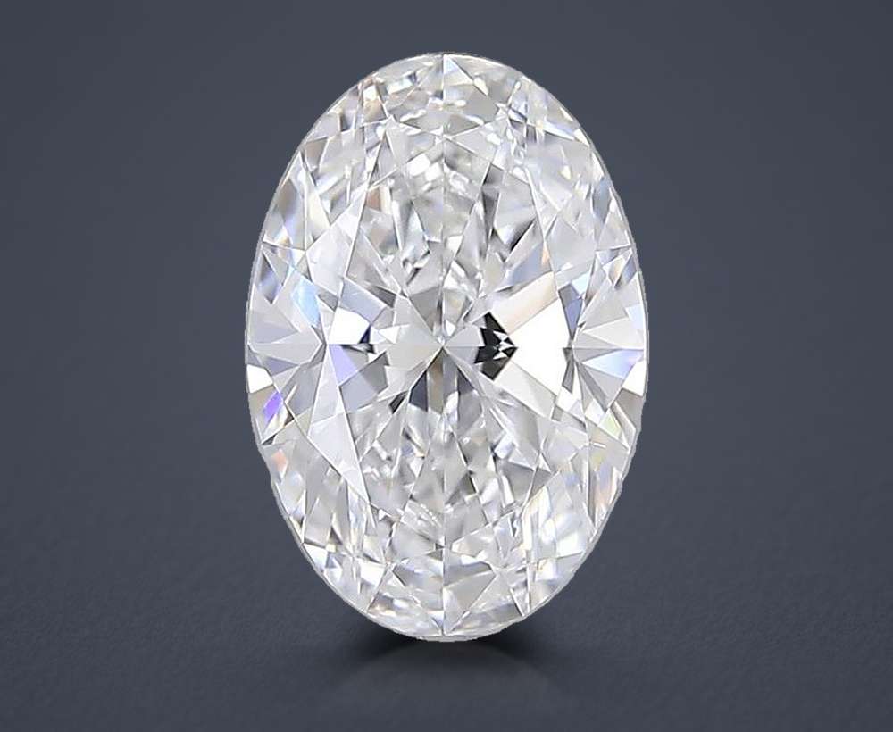 3.65 Carat Oval Lab Diamond